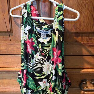 Tommy Bahama XL Floral Print Short Dress